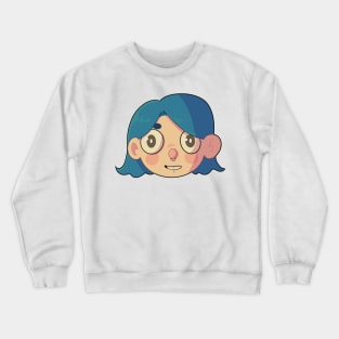 fun face bloop Crewneck Sweatshirt